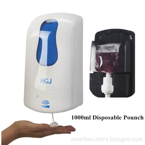 wall mounted refillable automatic soap dispenser